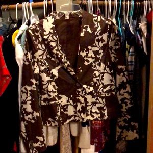 Floral print jacket